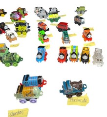 Thomas the Tank & Friends Minis Trains Engines Cars Huge Lot Of 84 *VGC*