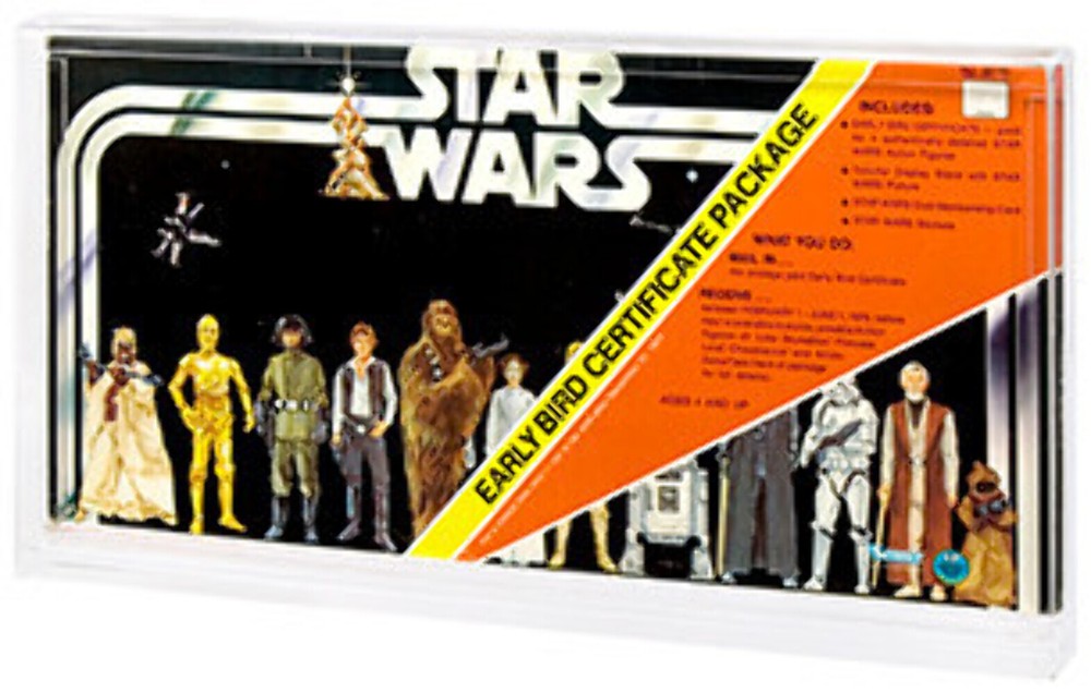 Star Wars – Early Bird Certificate Package DISPLAY CASE