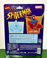 2024 Marvel Legends Retro – Spider-Man 1994 Action Figure – SCARLET SPIDER