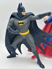 1995 DC Super Heroes Collection Batman Superman Kenner Vinyl Figure 13”