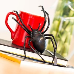 Safari Ltd. Black Widow Spider Figurine – Realistic 6.5″ Arachnid Figure – Ed…