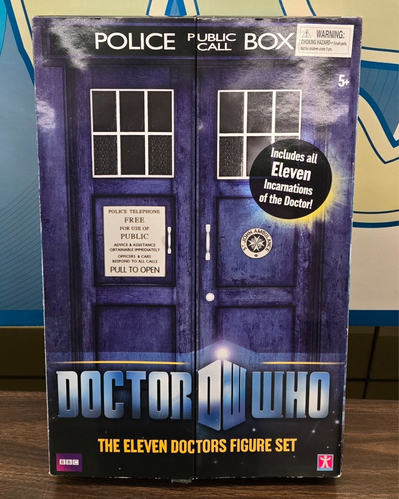Underground Toys – Doctor Who – The 11 Doctors Figure Set (2009) BBC