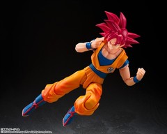 Bandai S.H.Figuarts Dragon Ball Super Super Saiyan God Goku God Aura Figure NEW
