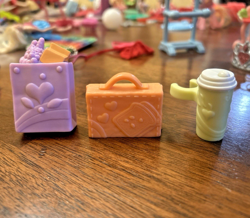 Hasbro My Little Pony MLP Orange Snack Bag Purple Grocery Bag Replacement Pieces