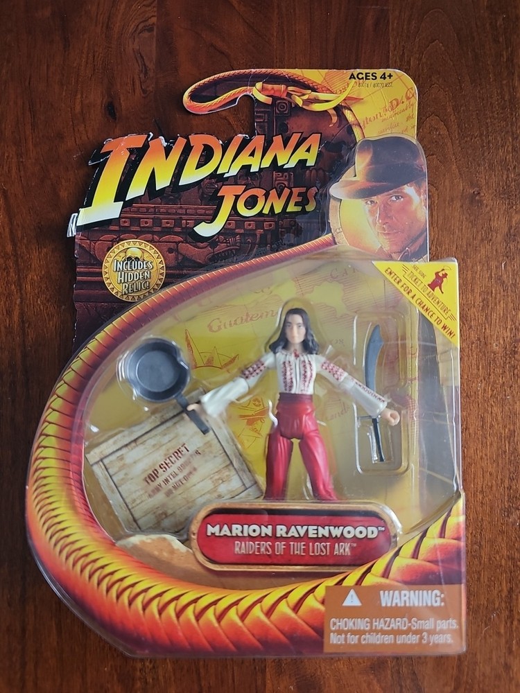 Indiana Jones 3.75″ Hasbro Raiders of the Lost Ark Marion Ravenwood Sealed
