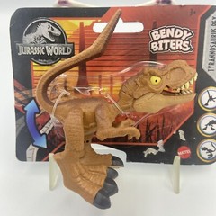 Jurassic World Bendy Biters Tyrannosaurus Rex 3″ Action Figure – Mattel – New