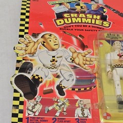 SEALED Crash Test Dummies Bendable Figure Spare Tire Tyco 1991 New Vintage MOC