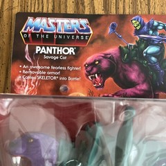 MOTU Panthor Figure Masters of the Universe Origins Skeletor’s Savage Cat NIB
