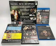 WWE Smackdown vs RAW 2009 Superstars 2 Pack + 5 WWE Blu-ray/DVDs Lot FREE SHIP!