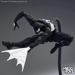 toys Messtoys Symbiote Spider-Man Black Suit Action Figure Collectible Toy Bo
