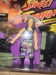 1994 GI Joe Street Fighter Movie Rock Trooper Guile Van Damme New Sealed Gi Joe