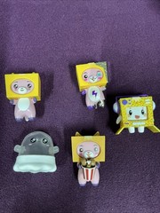 LankyBox Plastic Figure Lot Boxy Milky Ghosty Lankybot
