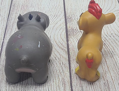 Disney The Lion Guard Figures Toys Lot of 2 Beshte Young Simba Hard Vinyl 4″
