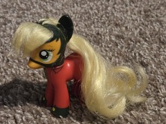 My Little Pony G4 brushable 3” figures Mane-iac Mayhem Power Ponies Lot of 8 mlp