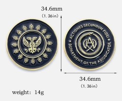JOHN WICK CONTINENTAL ADJUDICATOR GOLD COINS HOTEL CARD COLLECTORS COSPLAY PROP