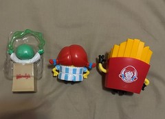 MINIONS & MONSTERS COLLECTABLE TOYS FRENCH FRIES WENDY FIGURE DESPICABLE ME LOT