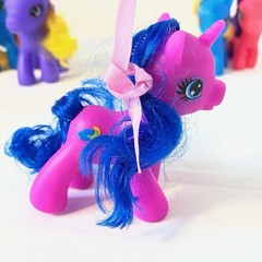 My Little Pony Unicorn Lot of 8 Various Sizes 1 – 5” , 3- 4” And 4 – 3”