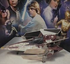 🔥🔥2007 STAR WARS: 30th ANNIVERSARY COLLECTION – V-WING STARFIGHTER *COMPLETE*