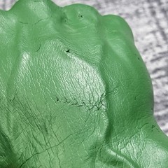 Vintage Marvel Incredible Hulk Foam Smash Fist Hands Sound Tested Both Work