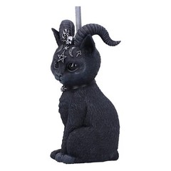 Nemesis Now Cult Cuties Pawzuph Hanging Ornament 10cm, Resin, Black, Scarily …