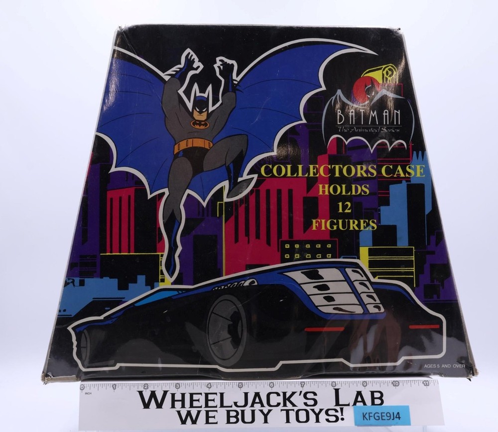 12 Figure Collectors Case Batman the Animated Series DC Comics 1992 Tara Toy