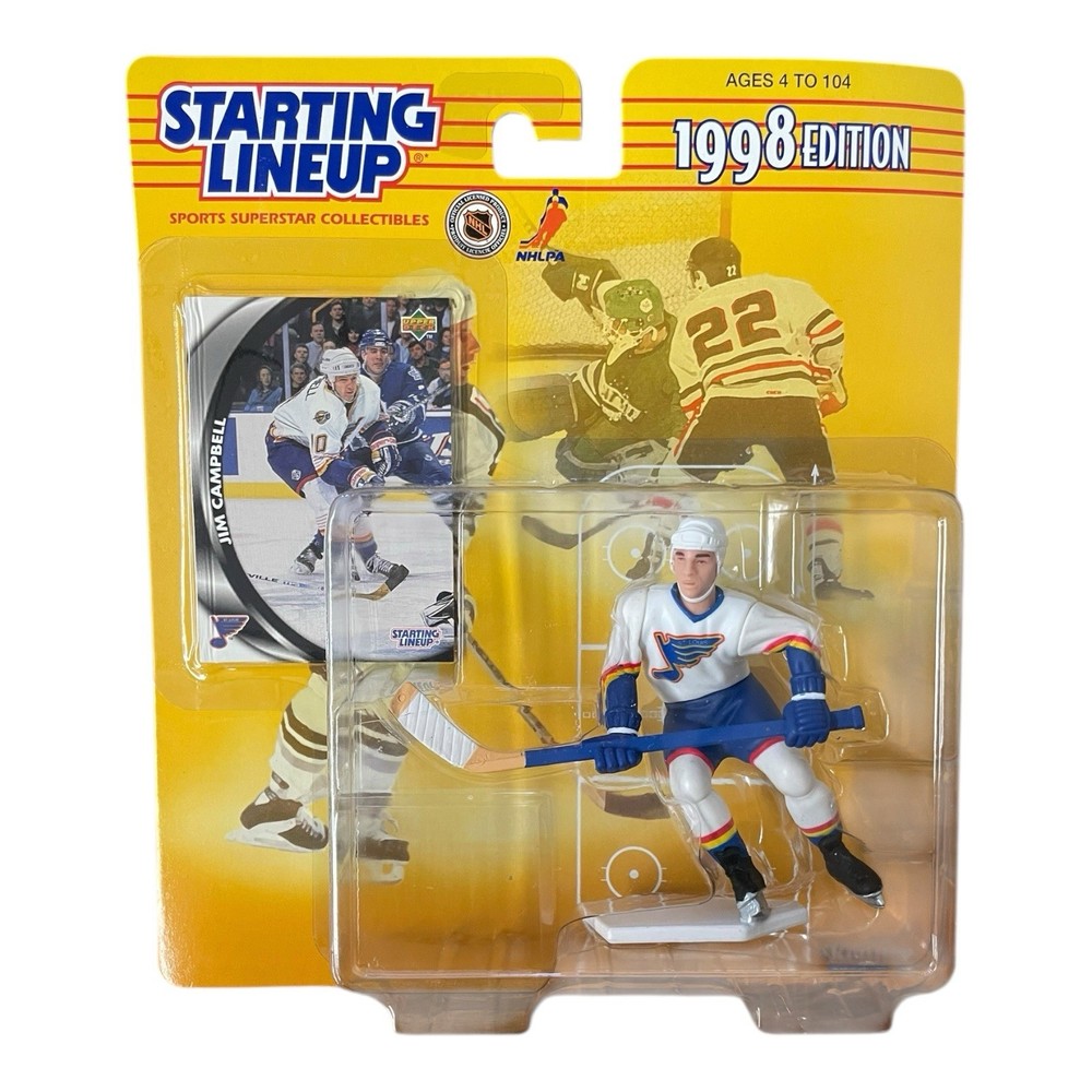 Jim Campbell St Louis Blues 1998 Starting Lineup Figure