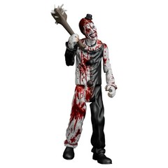Terrifier 2 Eye Poppin Art The Clown Figure Bloody Trick or Treat Studios