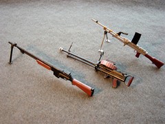 Vintage Gi Joe Machine Guns (Stony Smith BAR) (Kit Vickers) (Bren)