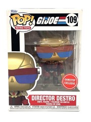 Super7 Funko POP GameStop Exclusive G.I. Joe Director Destro #109 Boxed