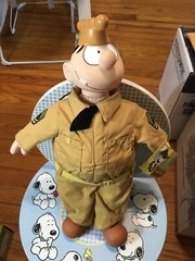 Vintage Sugarloaf Beetle Bailey 15” Plush Dolls Sarge 1997 With Hang Tag