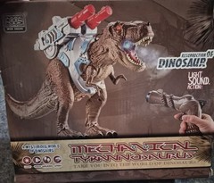 New Wen Sheng Resurrection of Dinosaur Remote Control Dino T-Rex Light Sound