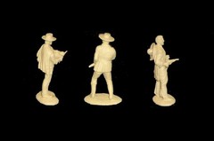The Good The Bad and The Ugly Western Movie toy soldiers MARX playsets 54mm