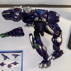 Tyrannosaurus Warrior Transformer Robot Figure Complete w/ Parts