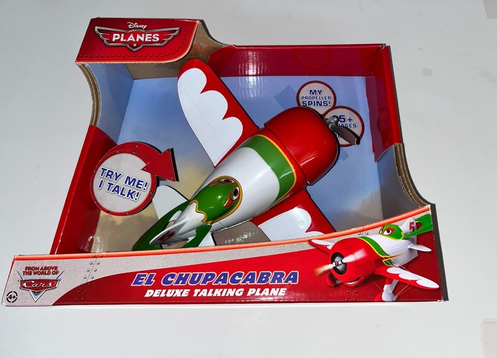 Disney Planes EL CHUPACABRA Deluxe Plane Toy Mattel 2013 New