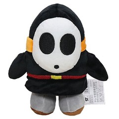5X Black Green Yellow Blue Red Shy Guy Super Mario Bros Plush Toy Figure Doll 6″