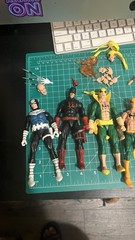 Marvel Legends Iron Fist Daredevil Luke Cage Defenders Lot