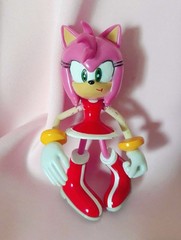 Sonic Figure Amy Rose Toy Island Sonic X Megabot Sonic the Hedgehog 2006 RARE