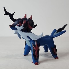Pokemon Scale World 3″ 1:20 Hisui Hisuian Samurott Daikenki Mini Figure Bandai