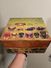 Godzilla Vs Power Rangers 3D Figural Bag Clip Series 1 CASE 24 MYSTERY BAGS!!!