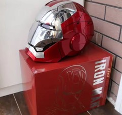 1:1 Iron Man MK5 Jarvis Deformable Voice Control Wearable Helmet Electroplated