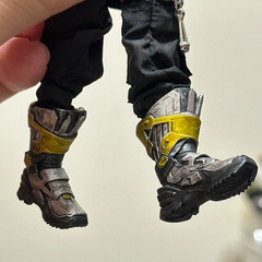 NEW 1/12 Scale Boots Model For 6″ Romankey Action Figure Body