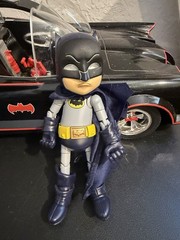 BATMOBILE Classic 1966 Hybrid Metal Vehicle by Herocross W Batman Figure Loose