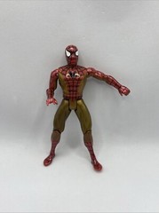 VINTAGE Spiderman Action Figure – Gold & Red Web Runner – Marvel – Toy Biz 1994