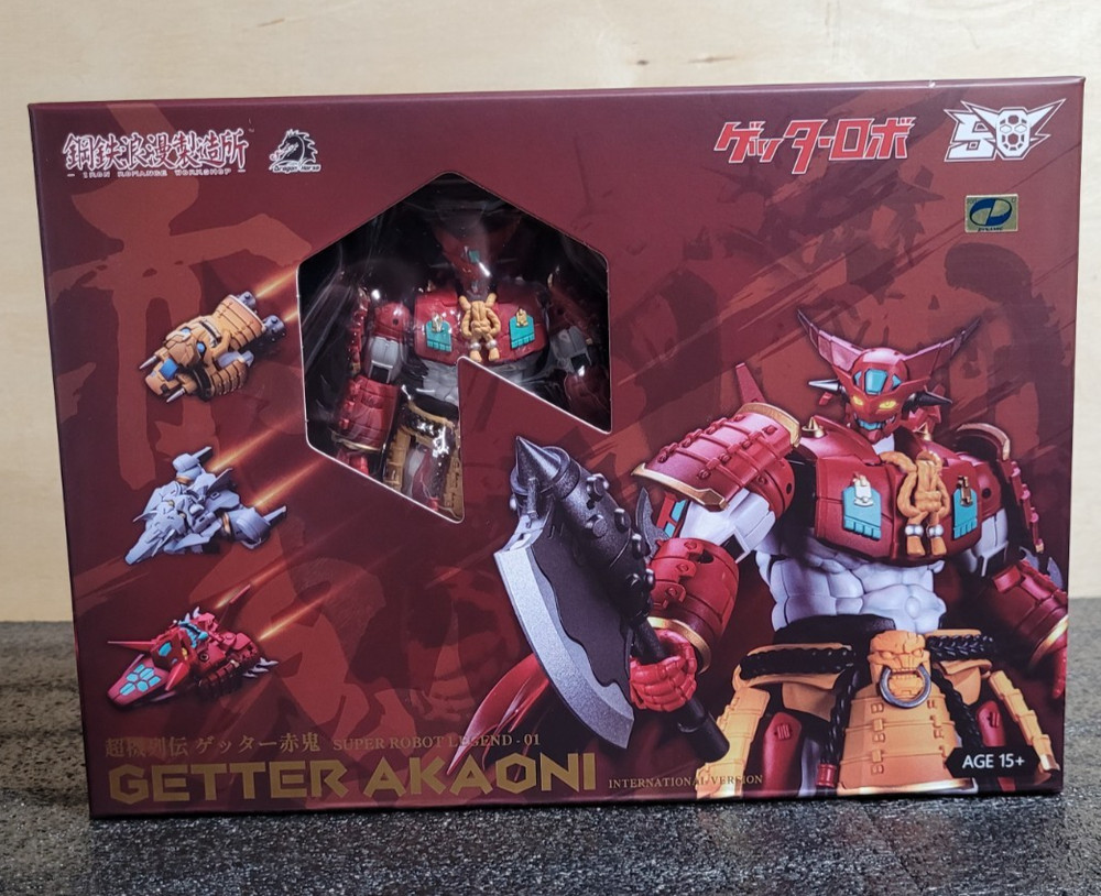 Iron Romance Getter Jinki SRL-01 figure – Getter Robo Super Robot Legend