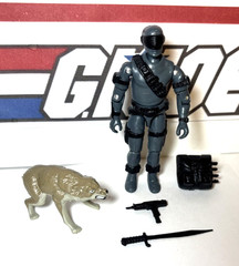 GI Joe Snake Eyes *SHADOW RANGER* v2 Black Major 1985 Style *100% COMPLETE, NEW!
