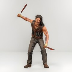 Machete Robert Rodriguez Machete Action Figure Boxed w/ Knife Accessories
