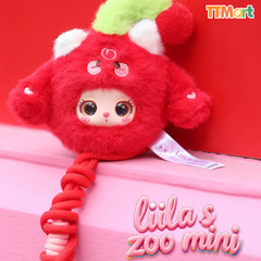 Liila’s Zoo Mini Phone Lanyard Charm Blind Box Kawaii Animal Keychain Pick One