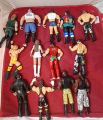ECW Figure Lot BWO – New Jack RVD Shane Douglas BWO Francine wrestling figure