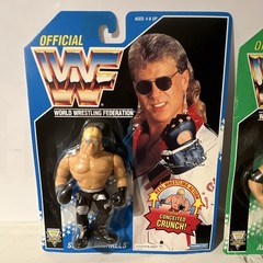 Hasbro 1990s WWF Figures lot Shawn Michaels & Adam Bomb