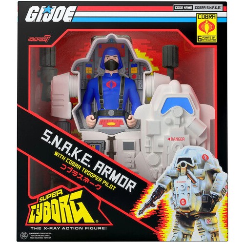 G.I. JOE SUPER CYBORG – S.N.A.K.E. ARMOR (GRAY)